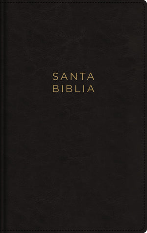 Biblia NBLA Letra Grande Ultrafina Negro Símil Piel