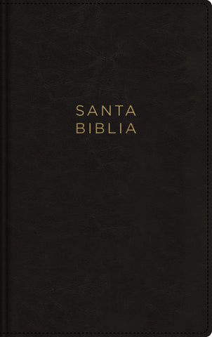 Image of Biblia NBLA Letra Grande Ultrafina Negro Símil Piel