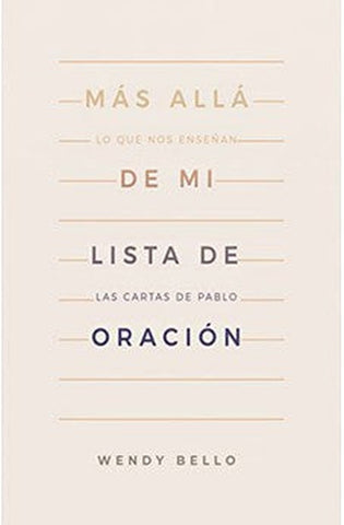 Image of Más Allá de mi Lista de Oración