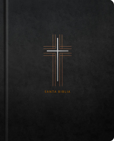 Image of Biblia NTV Margen Amplio con Filament Tapa Dura Símil Piel Cruz