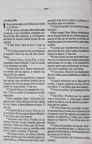 Image of Biblia RVR 1960 Letra Grande Tamaño Manual Piel Fabricada Negro