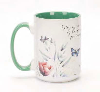 Image of Taza 16 OZ Colección Primavera Dios es mi Salvacion