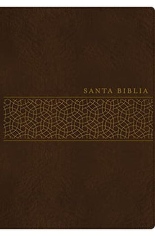 Image of Biblia NTV Letra Gigante Tamaño Manual Piel Café