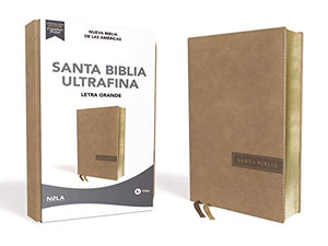 Biblia NBLA Ultrafina Letra Grande Beige