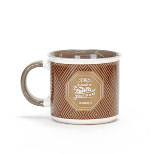 Taza 18 OZ Colección Valiente Todo lo Puedo en Cristo