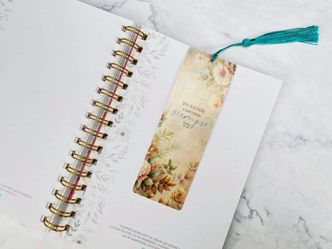 Image of Marcador de Libro con Tassel. Yo Estoy Contigo