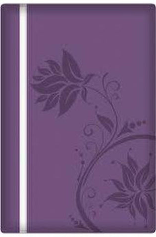 Image of Biblia RVR 1960 de la Mujer Conforme al Corazón de Dios Piel Morado