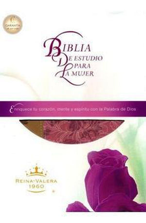 Biblia RVR 1960 de Estudio Mujer