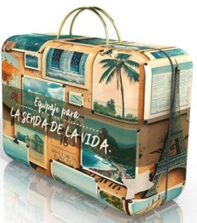 Equipaje para la Senda de la Vida Caja de Promesas Metálica Maleta