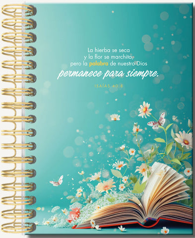 Image of Libreta de Anillas con Elásico La Palabra de Nuestro Señor