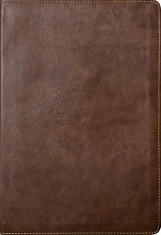Image of Biblia NTV Letra Súper Gigante Filament Símil Piel Café Rústico