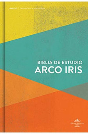 Biblia RVR 1960 de Estudio Arco Iris Multicolor Tapa Dura