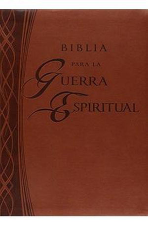 Biblia RVR 1960 Guerra Espíritual Imitación Piel