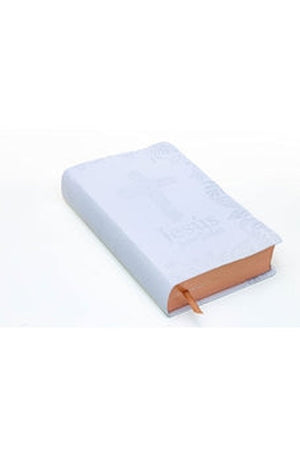 Biblia RVR 1960 Jesús para Todos Letra Grande Tamaño Manual Marfíl Símil Piel