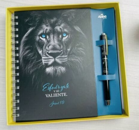Image of Pack Libreta y Bolígrafo. Esfuérzate y sé Valiente