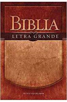 Biblia RVR 1909 Letra Grande Rustica