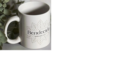 Image of Taza Minimalista: Bendecida
