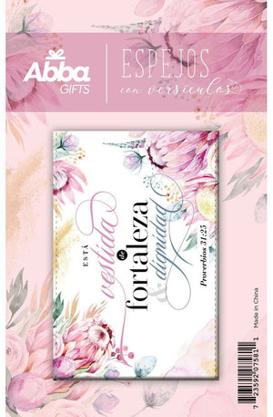 Espejito Compacto de Cuero: Fortaleza y Dignidad