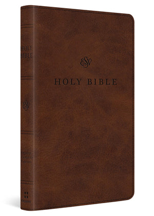 ESV PREMIUM CHURCH BIBLE (TRUTONE, BROWN)