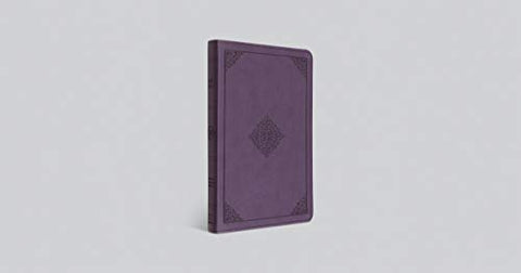 Image of ESV VALUE THINLINE BIBLE (TRUTONE, LAVENDER, ORNAMENT DESIGN)