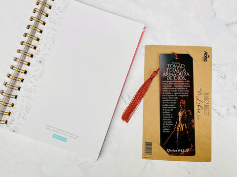 Image of Marcador de Libro con Tassel. Armadura