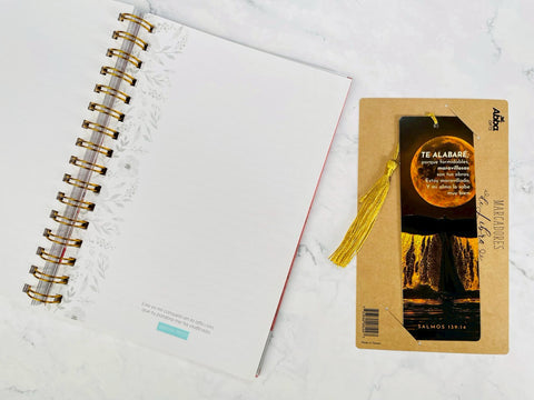 Image of Marcador de Libro con Tassel. Te Alabaré
