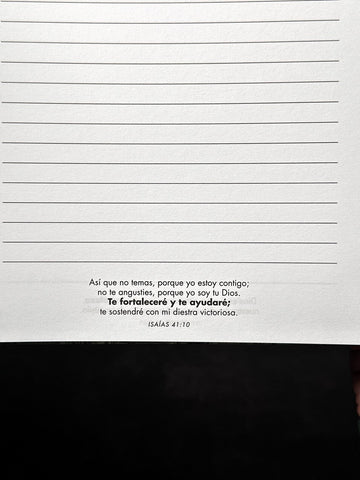 Image of Libreta de Anillas con Elásico Este es el Día