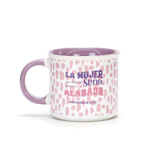 Taza 18 OZ Colección Mujer Virtuosa La Mujer que Teme al Señor
