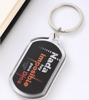 Llavero Nada Es Imposible para Dios