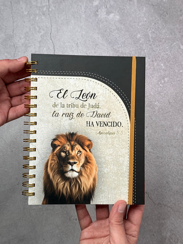 Image of Libreta de Anillas con Elásico El León