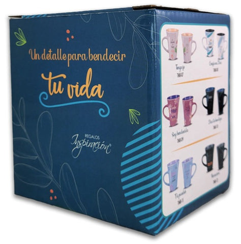Image of Taza Mensajes de Bendicion su Voluntad su Tiempo mi Fe