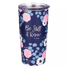 Image of BE STILL & KNOW STAINLESS STEEL MUG - PSALM 46:10