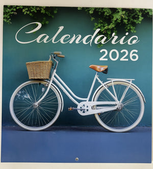 Calendario Vintage 2026 Bicicleta