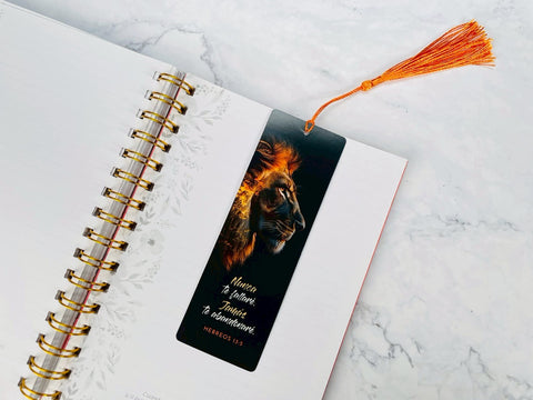 Image of Marcador de Libro con Tassel. Nunca te Fallaré
