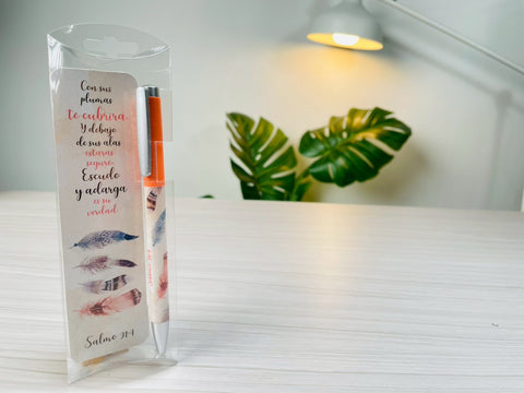 Image of Pack Bolígrafo con Marcador de Libro. Con sus Plumas