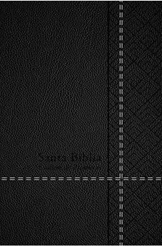 Biblia RVR 1960 de Promesas Tamaño Manual Edicion Negro Imitación Piel