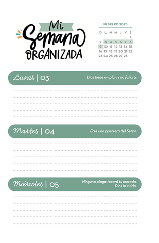 Image of Agenda Planner - La Temporada más Feliz de mi Vida - (julio 2024 - diciembre 2025)