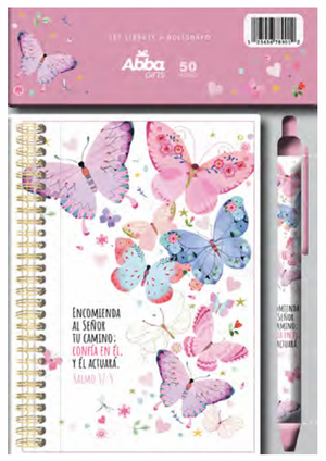 Pack Libreta Anillas con Bolígrafo