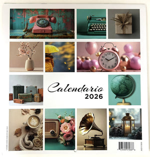 Calendario Vintage 2026 Bicicleta