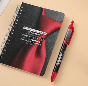 Pack Libreta Anillas con Bolígrafo