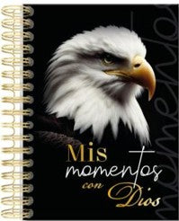 Libreta Devocional con Anillas Mis Momentos con Dios Modelo Águila