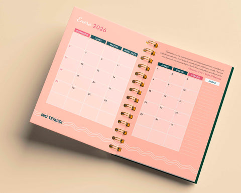 Image of ¡No temas! - Agenda Planner 2026