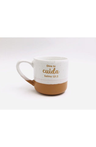 Image of Taza 12 Oz Colección Acuarela Dios te Cuida