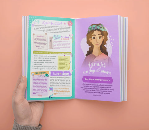Image of Biblia RVR 1960 de Promesas para Niñas Tapa Dura