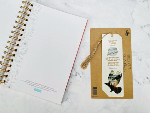 Image of Marcador de Libro con Tassel. Nuevas Fuerzas