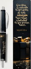 Pack Bolígrafo con Marcador de Libro que Dios Te Conceda