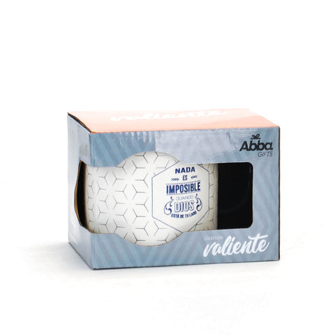 Image of Taza 18 OZ Colección Valiente Nada es Imposible