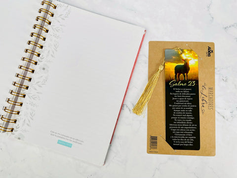 Image of Marcador de Libro con Tassel. Salmo 23