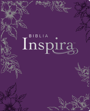Biblia NTV Inspira con Filament Tapa Dura de Símil Piel Lavanda