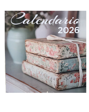 Calendario Vintage 2026 Libros
